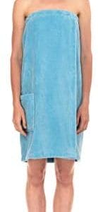 TowelSelections Women's Wrap, Shower & Bath, Water Absorbent Cotton Lined Fleece