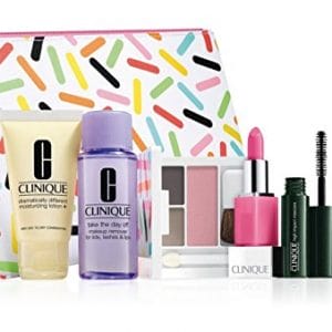 New! 2016 Clinique 7-PC Skincare Makeup Gift Set - Sweet Choice, $70 Value