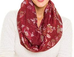 Infinity Scarf for Women Lightweight Fashion Scarves for Fall Winter