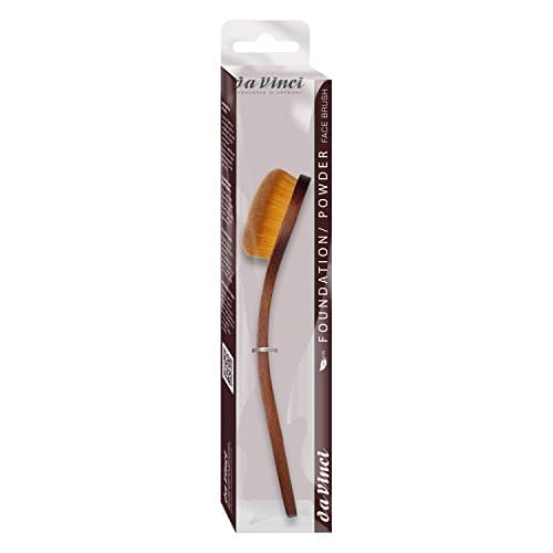 da Vinci Cosmetics Series 925 with Face Brush/Custom Kebony Wood Handle/Extra Fine Synthetic Fibers, Size 14, 0.5 Pound - Image 5