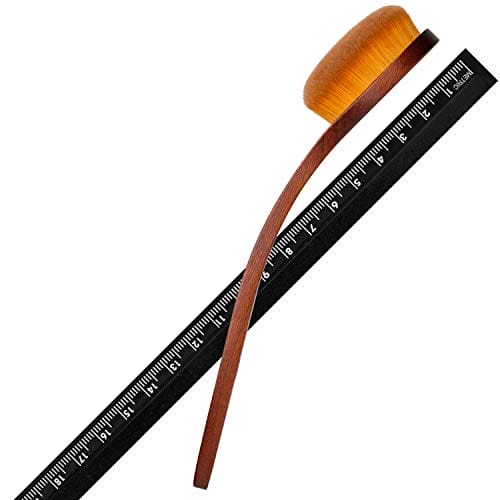 da Vinci Cosmetics Series 925 with Face Brush/Custom Kebony Wood Handle/Extra Fine Synthetic Fibers, Size 14, 0.5 Pound - Image 3