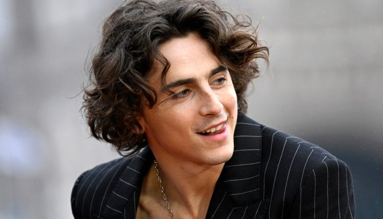 Timothée Chalamet went without the jersey for his first Wonka appearance – see photos

