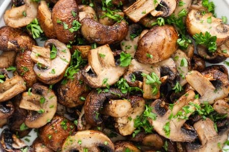 Air Fryer Mushrooms – Simply Home Cooked