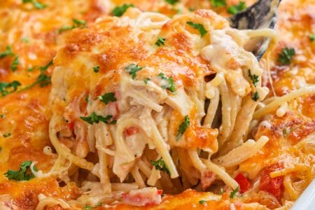 Amazing Chicken Spaghetti – Simply Home Cooked