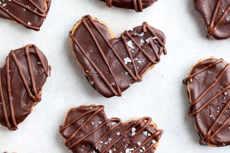 Chocolate Peanut Butter Hearts – Detoxinista