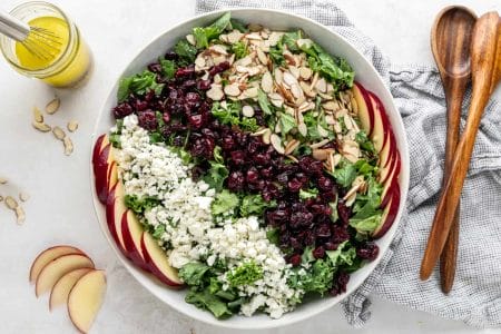 Sweet and Tangy Kale Salad