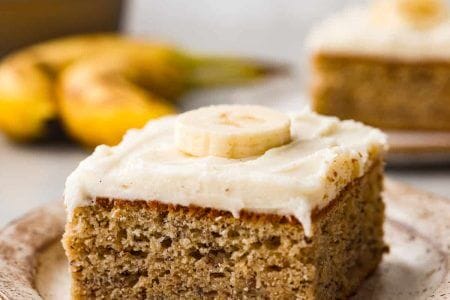 Banana Cake with Cream Cheese Frosting