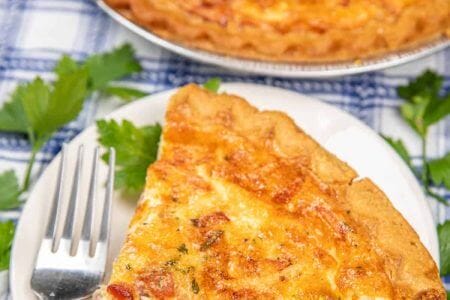 Ham and Swiss Cheese Quiche