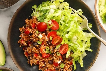 Instant Pot Quinoa Burrito Bowls