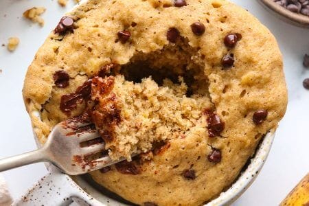 Banana Mug Cake – Detoxinista