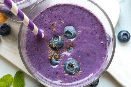 Blueberry Banana Smoothie – Detoxinista