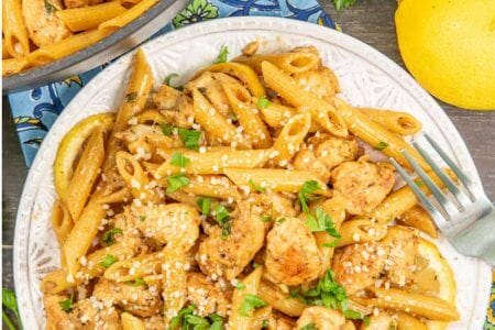 One-Pot Lemon Chicken Pasta – Plain Chicken