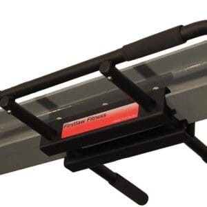 600 LBS Weight Limit - I-Beam Pull Up Bar - Long Bar with Bent Ends - Durable Rubber Grips - Red Label - Made in the USA!