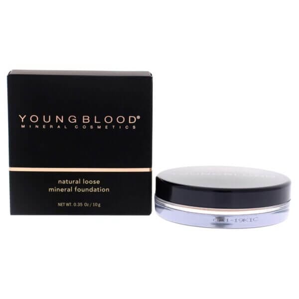 Youngblood Clean Luxury Cosmetics Natural Loose Mineral Foundation, Neutral | Loose Face Powder Foundation Mineral Illuminating Full Coverage Oil Control Matte Lasting | Vegan, Cruelty Free