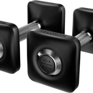 Peloton Dumbbells | Ergonomically Designed Pair of Cast Iron Weights with Urethane Coating and Non-Slip Grip, Available in Set of Two