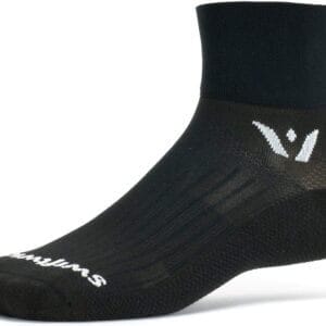 Swiftwick- ASPIRE TWO Running & Cycling Socks, Lightweight, Compression Fit