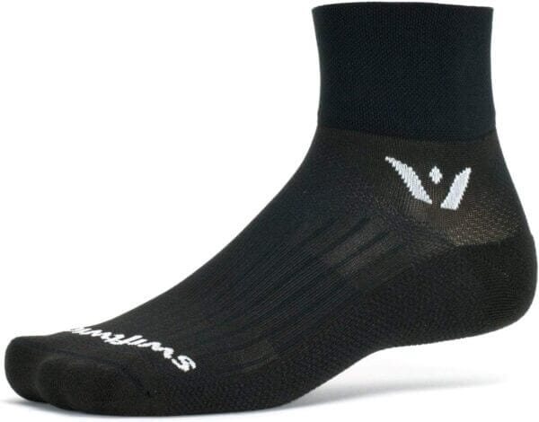 Swiftwick- ASPIRE TWO Running & Cycling Socks, Lightweight, Compression Fit