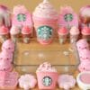 Mixing”Pink Starbucks” Eyeshadow and Makeup,parts,glitter Into Slime!Satisfying Slime Video!★ASMR★