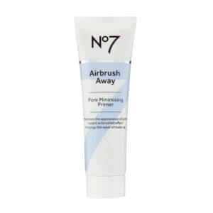 No7 Airbrush Away Pore Minimizing Facial Primer - Lightweight, Matte Primer & Pore Minimizer for Face - Makeup Primer for Oily Skin (30ml)