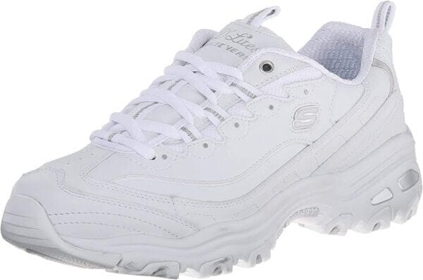 Skechers Women's D'lites Fresh Start Memory Foam Lace-up Sneaker