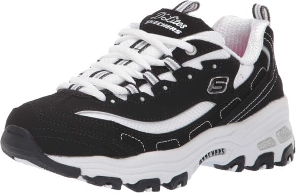 Skechers Women's D'Lites-Me Time Sneaker, 3/8 UK