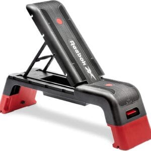 Reebok Adjustable Weight Bench and Workout Deck: Multipurpose Fitness Home Gym Bench for All Types of Training, 20+ Bench Configurations