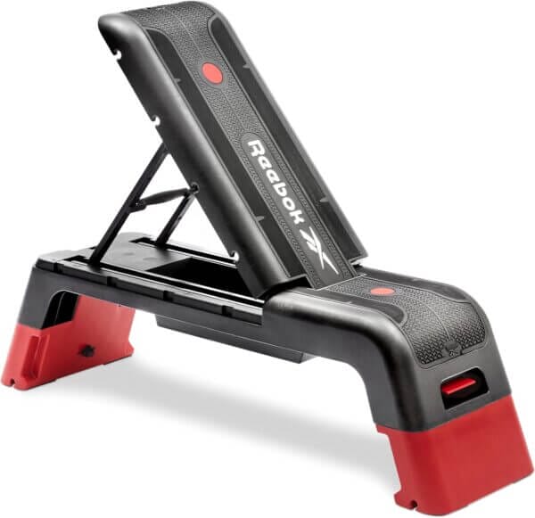 Reebok Adjustable Weight Bench and Workout Deck: Multipurpose Fitness Home Gym Bench for All Types of Training, 20+ Bench Configurations