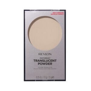 Revlon Translucent Powder, PhotoReady Blurring Face Makeup, Lightweight & Breathable High Pigment, Natural Finish, 001 Translucent, 0.25 Oz