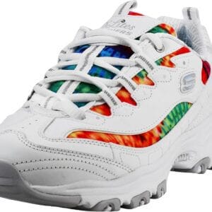 Skechers Women's D'Lites Summer Fiesta Sneaker