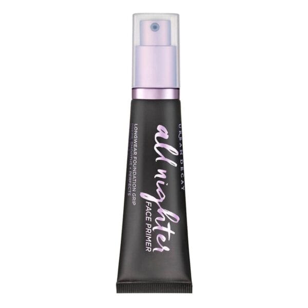 Urban Decay All Nighter Longwear Face Primer, Smoothing & Hydrating Base for Foundation Face Makeup, Sheer & Lightweight, for All Skin Types, Paraben-free, Vegan, Cruelty-free