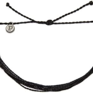 Pura Vida Anklet 100% Waterproof, Wax-Coated With Iron-Coated Copper Charm