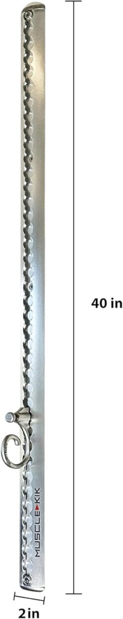 MUSCLE KIK Adjustable Workout Wall Anchor System - Sleek Home Gym & Resistance Band or Suspension Straps Wall Anchor for 100+ Exercises, 300lbs Pulling Power, Easy Installation - Image 4