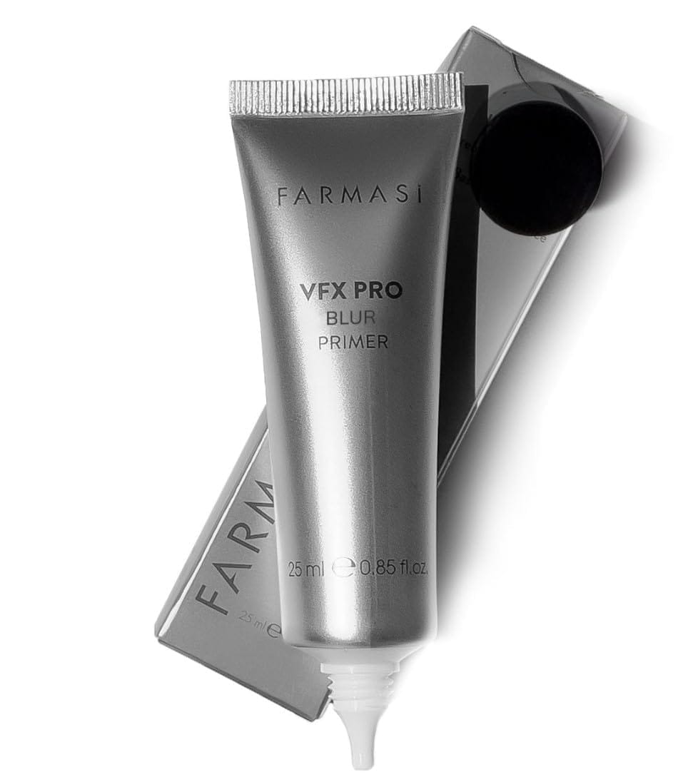 FARMASI VFX Pro Camera Ready Primer Makeup, Smoothing Face Primer, Evens the Appearance of Skin Tone & Redness, Hydrates & Improves Makeup Wear, Lightweight Coverage, 0.85 fl.oz / 25 ml (Blur) - Image 2