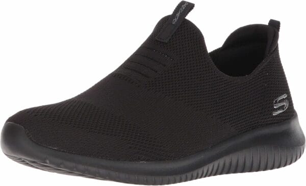 Skechers womens Ultra Flex - First Take Sneaker, Black, 9 US