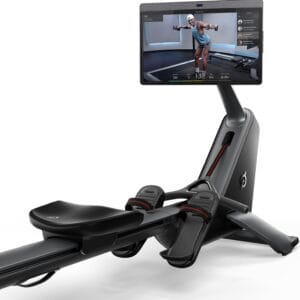 Peloton Row | Rowing Machine with 24” HD, Swiveling Touchscreen