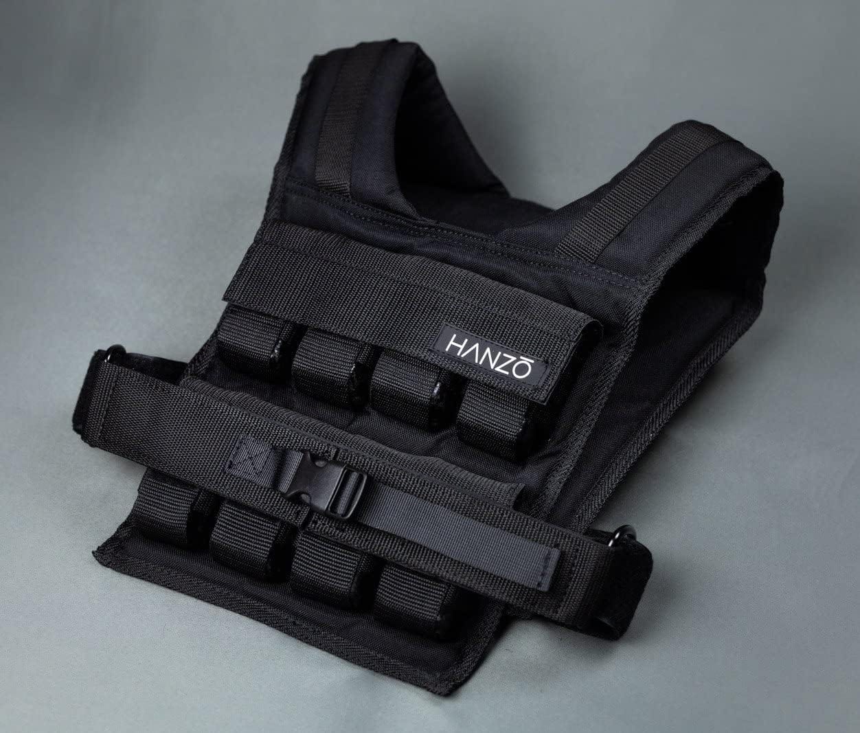 Premium Training Weighted Vest Men & Women - 25lbs/35lbs/45lbs/65lbs, Adjustable Nylon Body Weight Workout Vest for Fitness, Calisthenics, and Home Workouts - Image 2