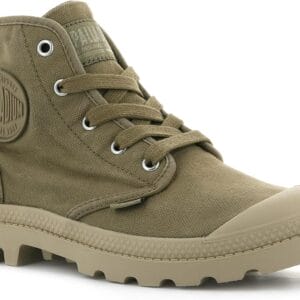 Palladium Women's Pampa Hi Boot, Vegan Canvas Lace Up Boot