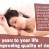 Add Years To Your Life By Improving Quality Of Sleep F