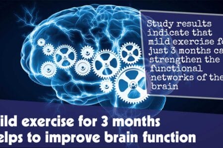 Light exercise for 3 months helps improve brain function