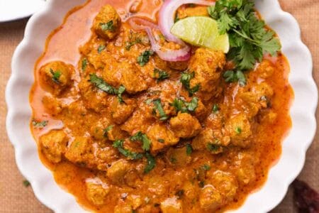 Soya Curry | Soya Nuggets Curry