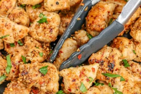 Garlic Butter Chicken Bites – Plain Chicken