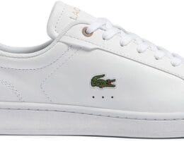 Lacoste Women’s Carnaby Pro BL Tonal Leather Trainer Sneaker