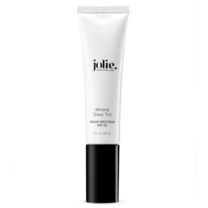 Jolie Mineral Sheer Tint SPF 20 Oil Free - Face Tinted Moisturizer - Hydration - Coverage - Makeup - Mineral Formula - Vegan (Cameo Glow)