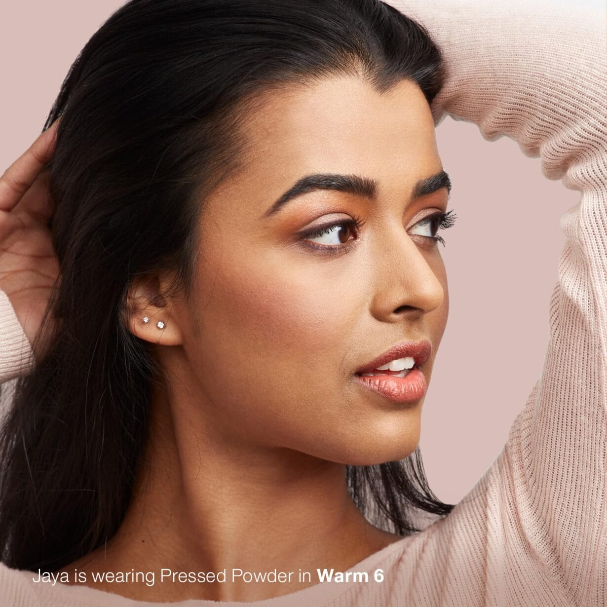 Mineral Fusion Pressed Powder Foundation, Warm 2 - Med Skin w/Yellowish Undertones, Age Defying Foundation Makeup with Matte Finish, Talc Free Face Powder, Hypoallergenic, Cruelty-Free, 0.32 Oz - Image 4