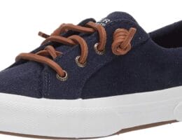 Sperry Womens Pier Wave LTT Lace Up Sneakers Shoes Casual – Blue – Size 7.5 B