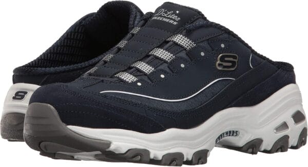 Skechers Women's Easy Going-Latte-Twin Gore Slip-on Open Back Mule