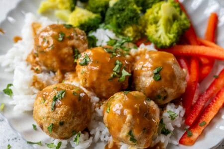 Asian Chicken Meatballs – WellPlated.com