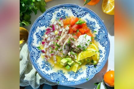 Mexican Chicken Soup (Homemade Bone Broth)