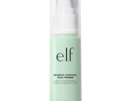 e.l.f. Blemish Control Face Primer, Soothing & Hydrating Makeup Primer For Fighting Blemishes, Grips Makeup To Last, Vegan & Cruelty-free, Large