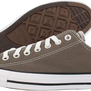 Converse 1J794 : Unisex Chuck Taylor Classic Charcoal Sneaker, 10.5 Women/8.5 Men